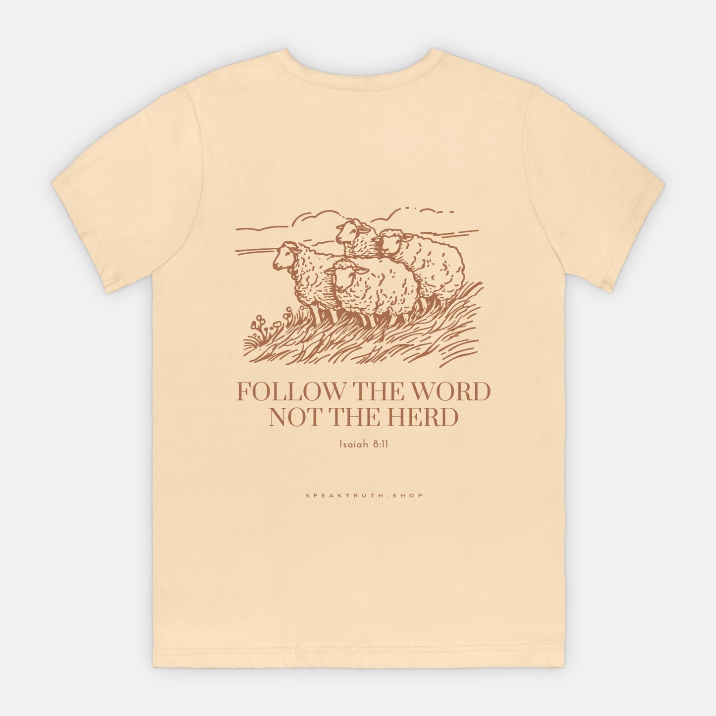 Follow the Word Not the Herd Front + Back